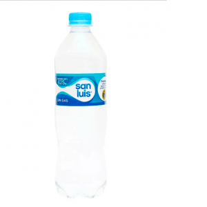 Agua Mineral SAN MATEO Con Gas Botella 600ml