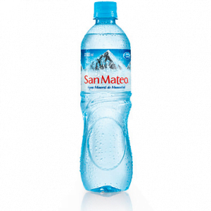 Agua mineral sin gas San Mateo 600 ml