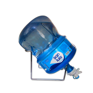 Soporte + Valvula + Envase + Agua San Luis 20 litros