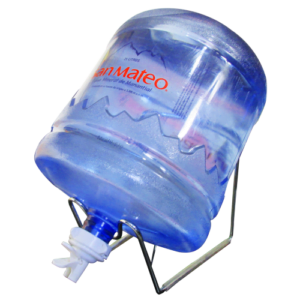 Soporte + Valvula + Envase + Agua San Mateo 21 litros